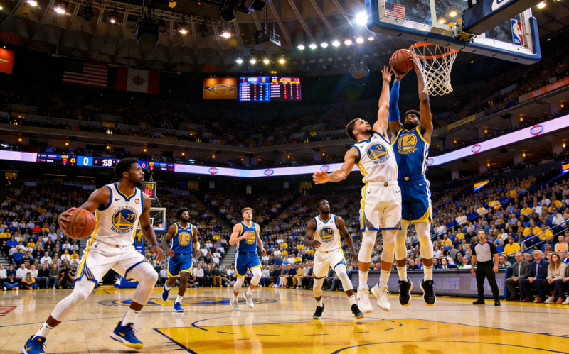 NBA篮球比赛现场高清直播画面球员在球场上竞技